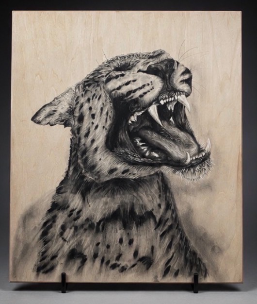 Release charcoal artwork